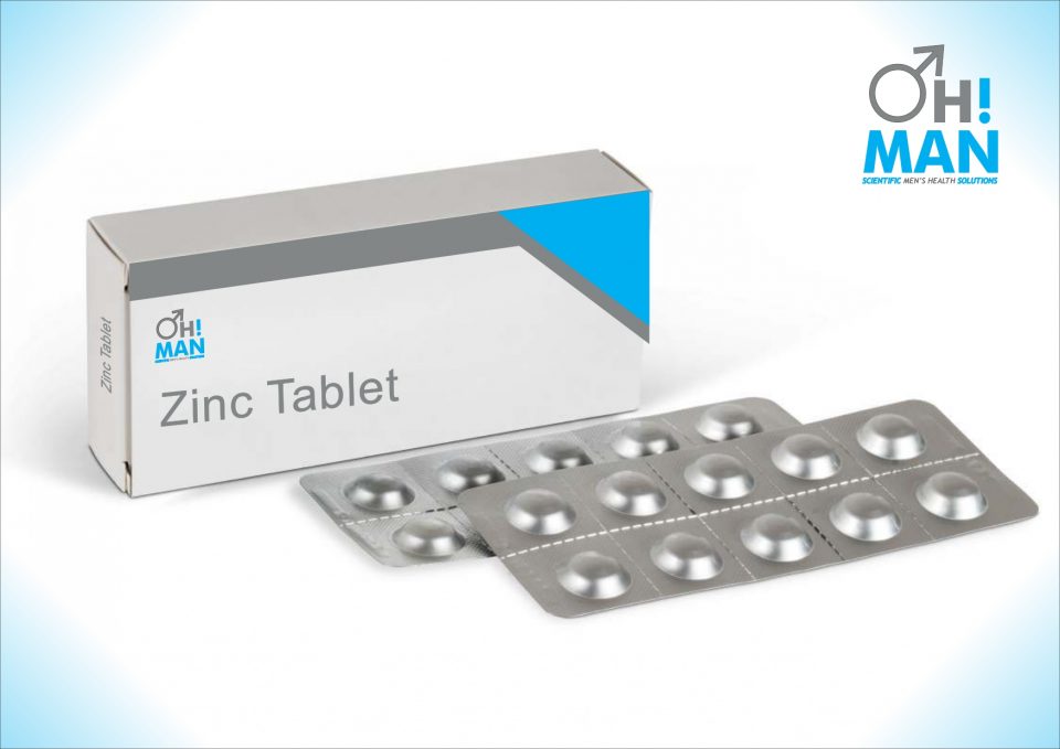 Zinc Tablets 137.5MG OH!MAN